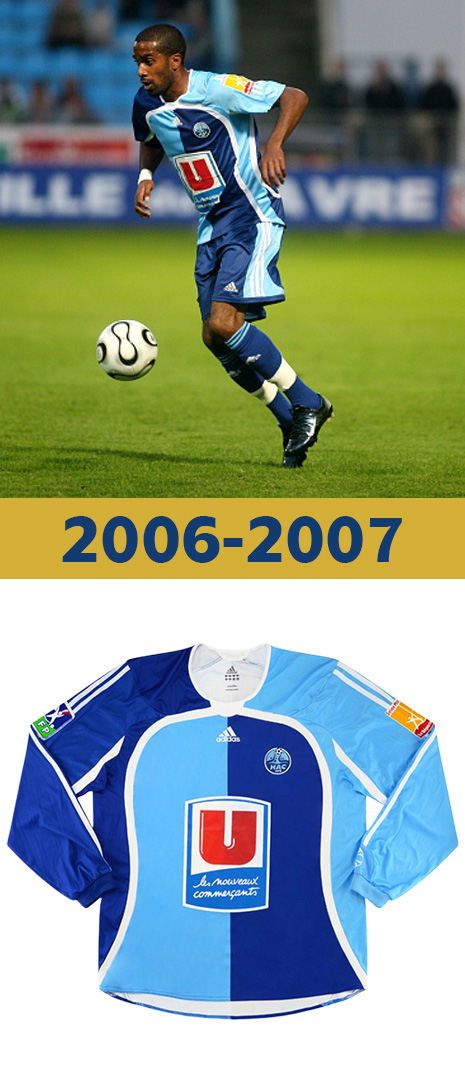 Maillot Domicile Le Havre 2006-2007