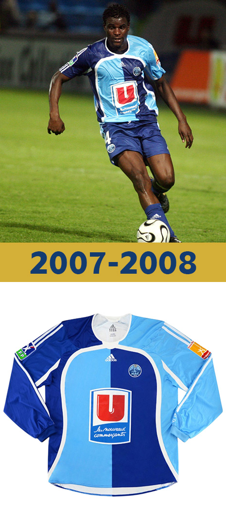 Maillot Domicile Le Havre 2007-2008