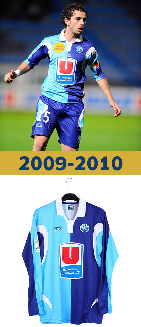 Maillot Domicile Le Havre 2009-2010