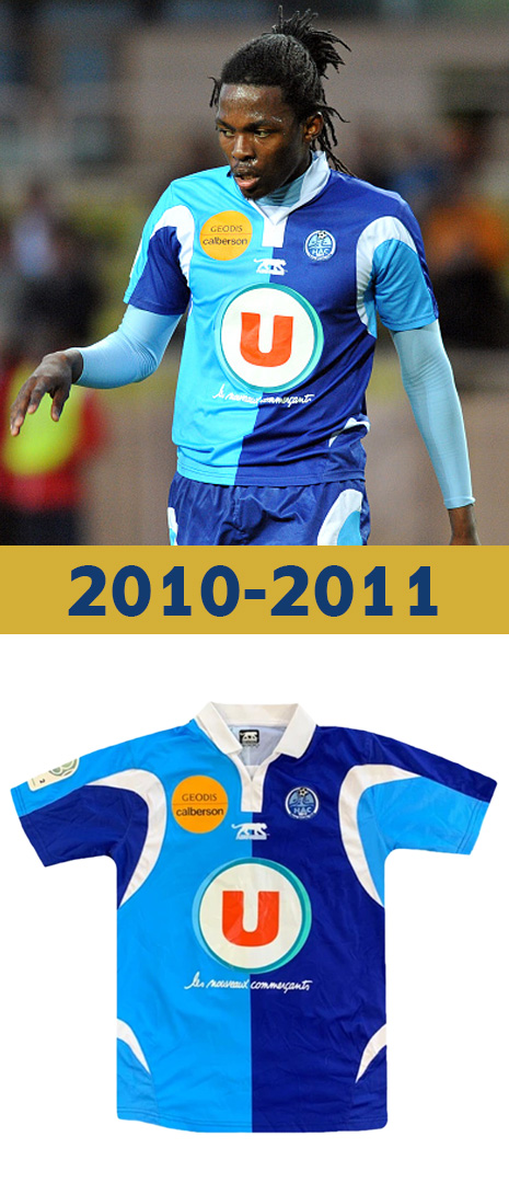 Maillot Domicile Le Havre 2010-2011