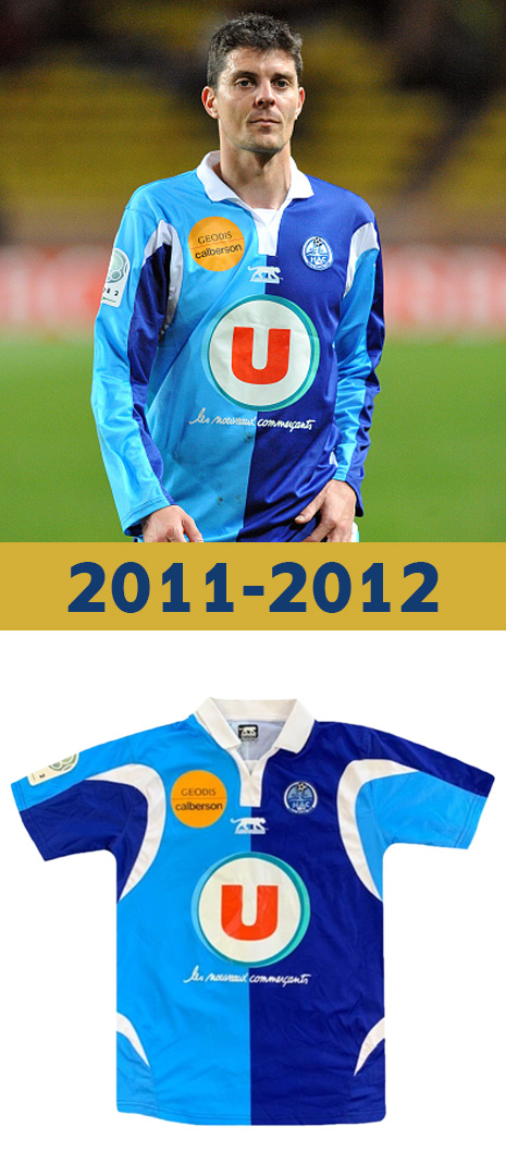 Maillot Domicile Le Havre 2011-2012