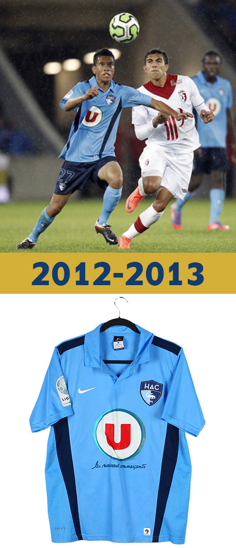 Maillot Domicile Le Havre 2012-2013