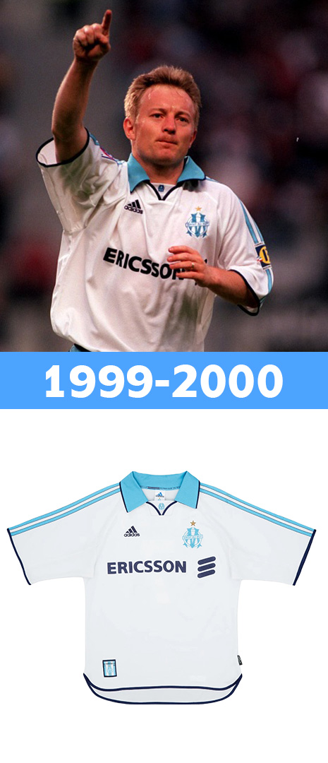 Maillot Domicile Olympique de Marseille 1999-2000