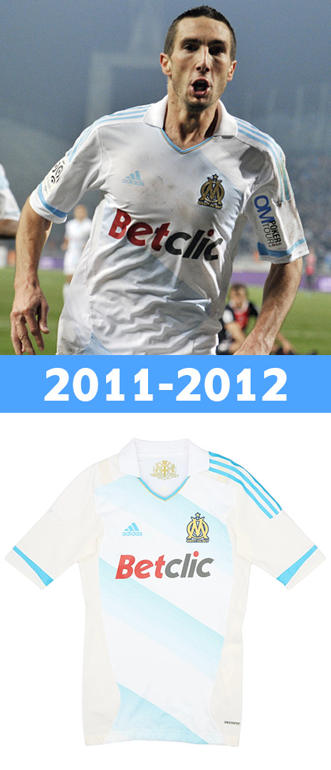 Maillot Domicile Olympique de Marseille 2011-2012