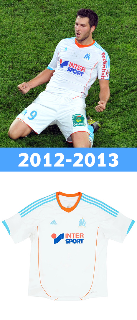 Maillot Domicile Olympique de Marseille 2012-2013
