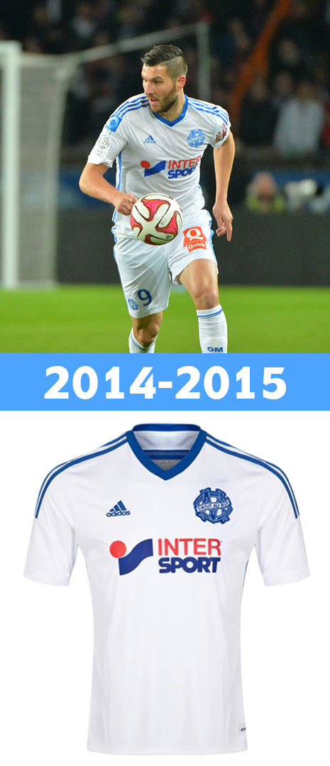 Maillot Domicile Olympique de Marseille 2014-2015