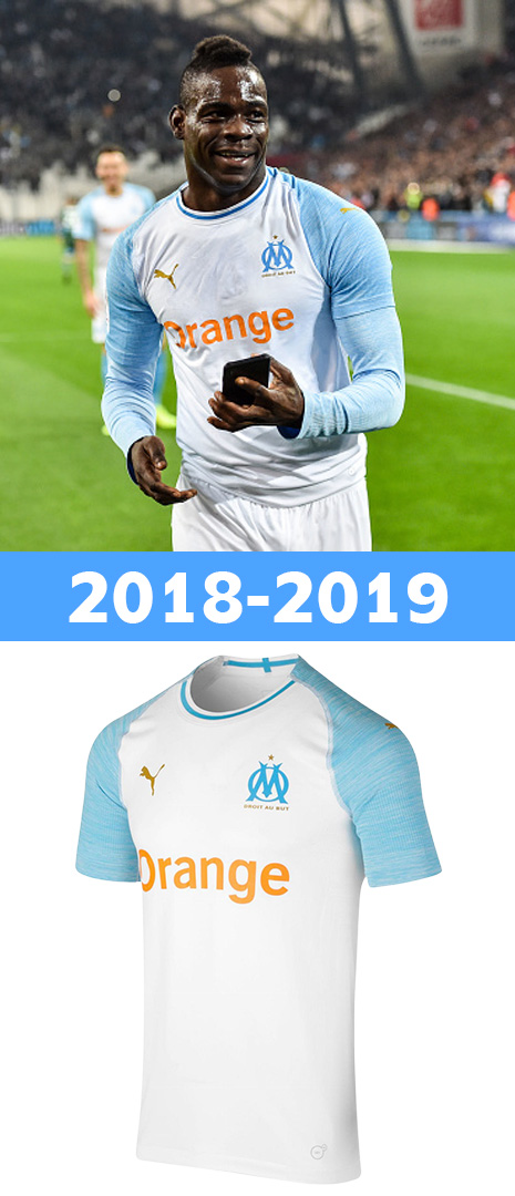 Maillot Domicile Olympique de Marseille 2018-2019