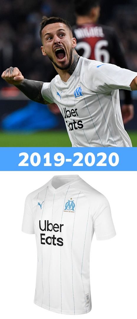 Maillot Domicile Olympique de Marseille 2019-2020