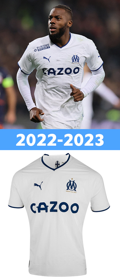 Maillot Domicile Olympique de Marseille 2022-2023