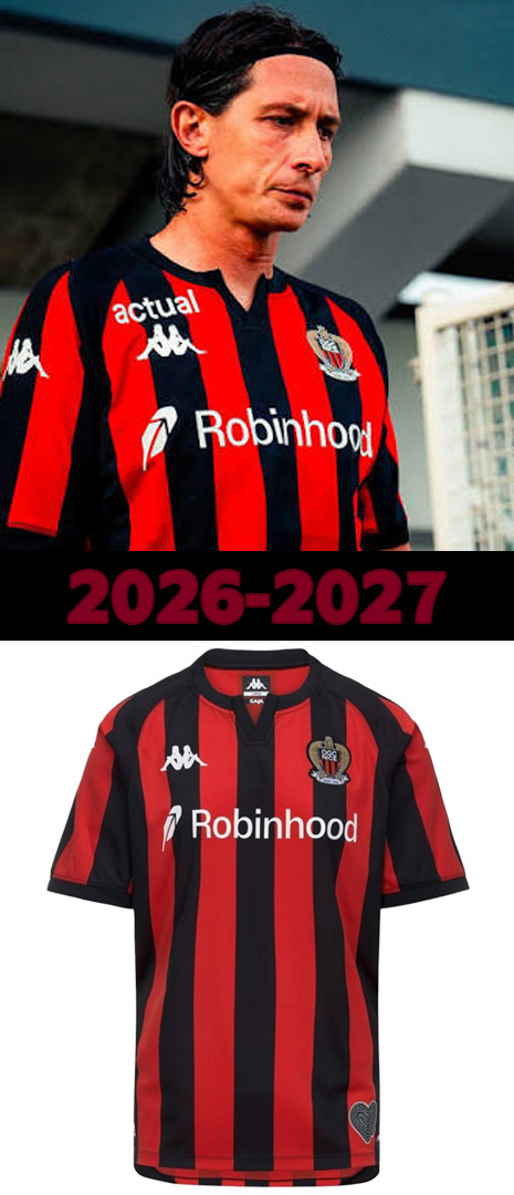 Maillot Nice 2026-2027 Domicile