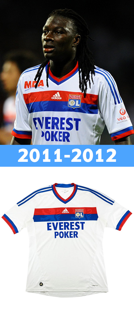 Maillot Domicile Olympique lyonnais 2011-2012