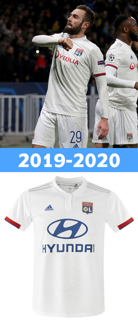 Maillot Domicile Olympique lyonnais 2019-2020