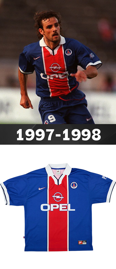 Maillot Domicile Paris Saint Germain 1997-1998