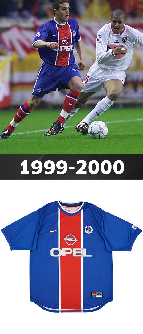 Maillot Domicile Paris Saint Germain 1999-2000
