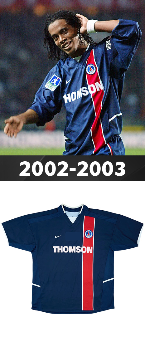 Maillot Domicile Paris Saint Germain 2002-2003