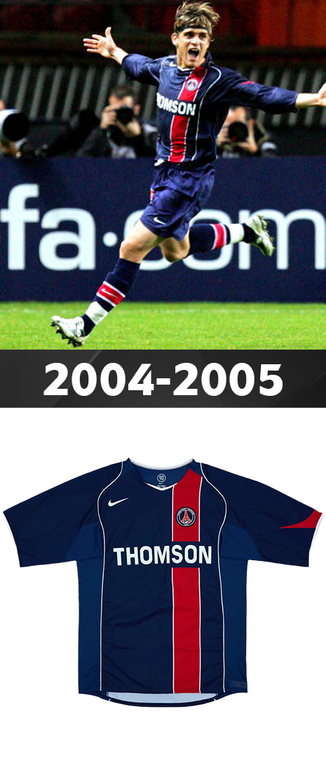 Maillot Domicile Paris Saint Germain 2004-2005