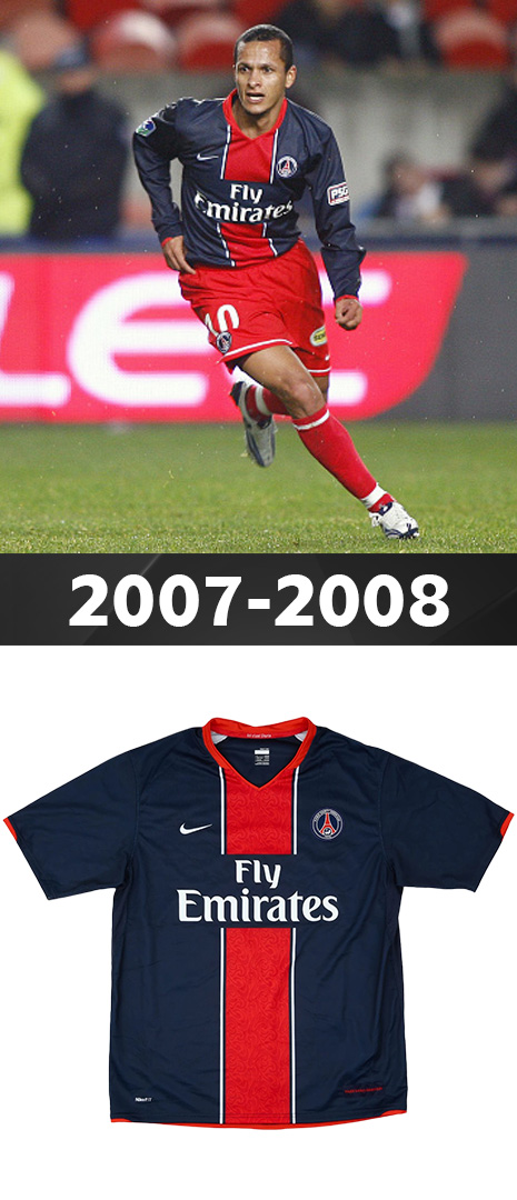 Maillot Domicile Paris Saint Germain 2007-2008