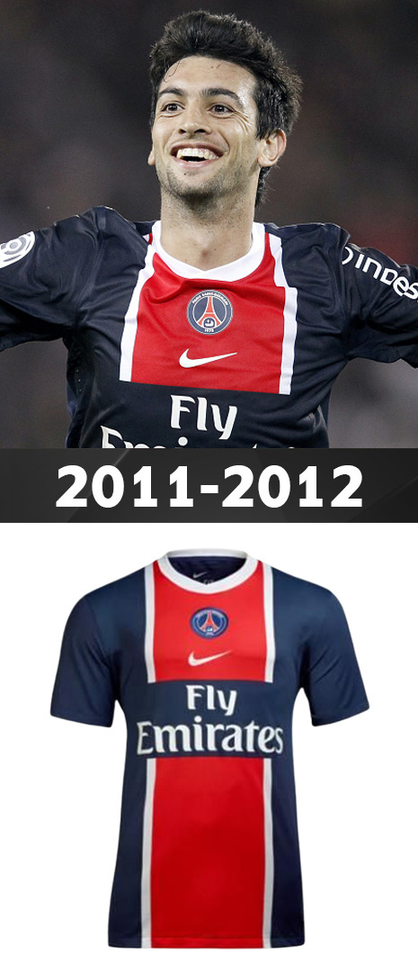 Maillot Domicile Paris Saint Germain 2011-2012