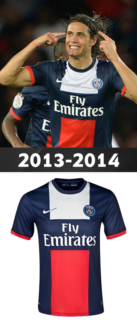 Maillot Domicile Paris Saint Germain 2013-2014
