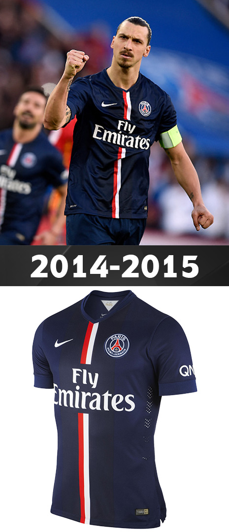 Maillot Domicile Paris Saint Germain 2014-2015