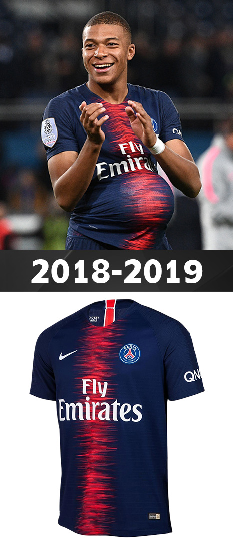 Maillot Domicile Paris Saint Germain 2018-2019