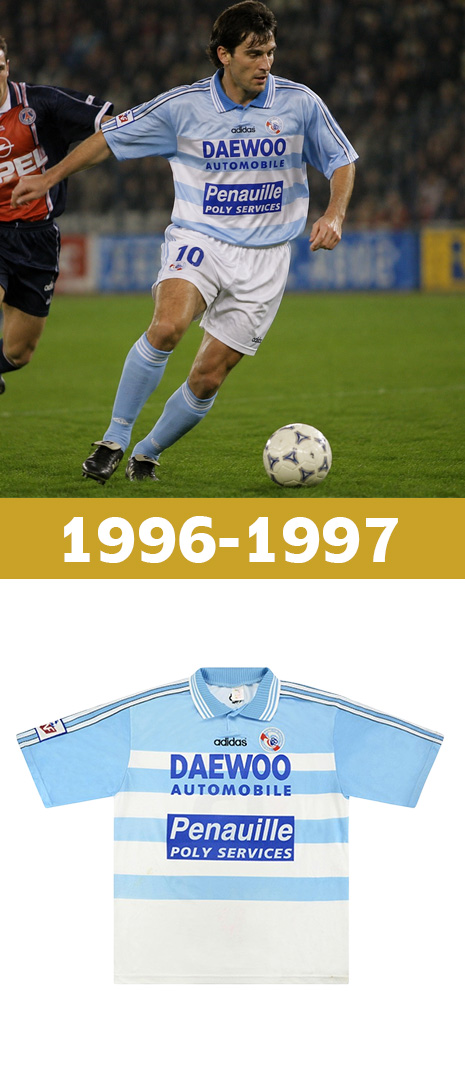 Maillot Domicile Racing Strasbourg 1996-1997