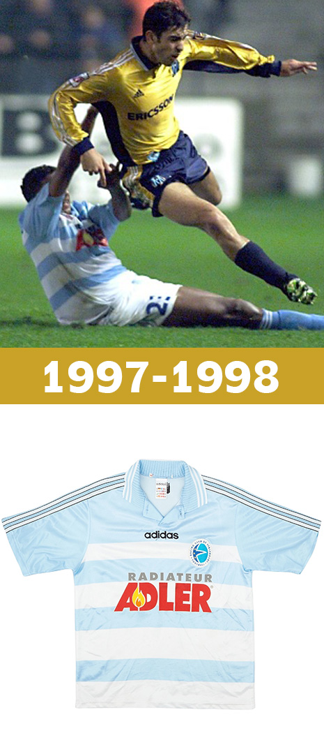 Maillot Domicile Racing Strasbourg 1997-1998