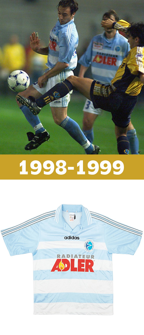 Maillot Domicile Racing Strasbourg 1998-1999