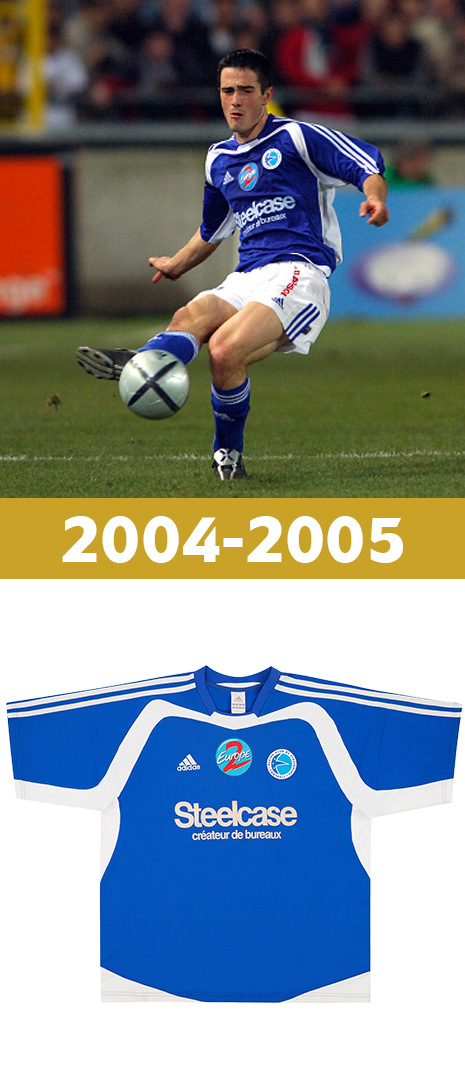 Maillot Domicile Racing Strasbourg 2004-2005