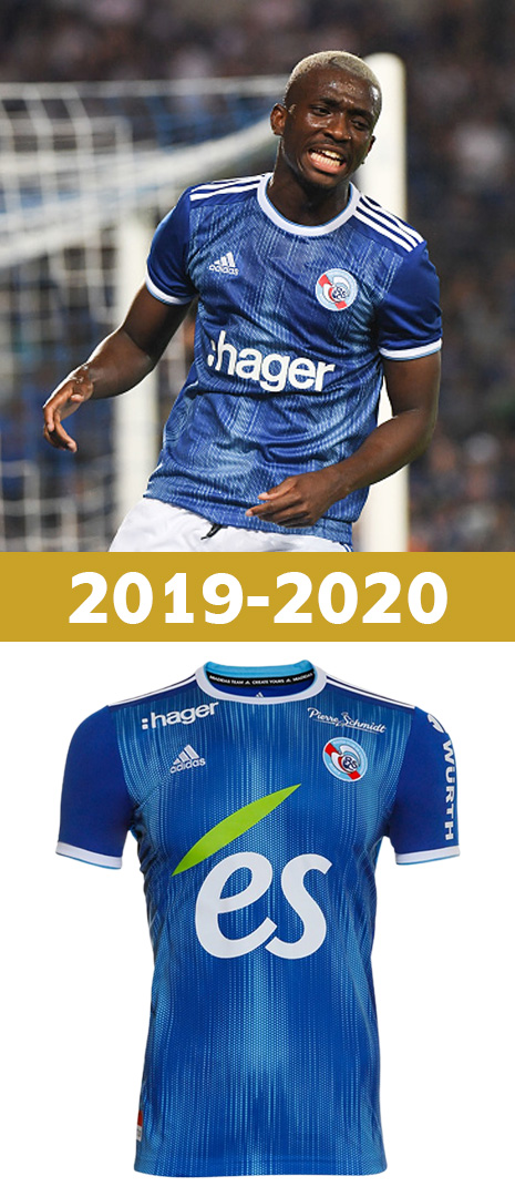 Maillot Domicile Racing Strasbourg 2019-2020