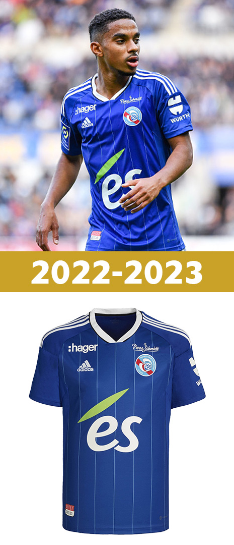 Maillot Domicile Racing Strasbourg 2022-2023