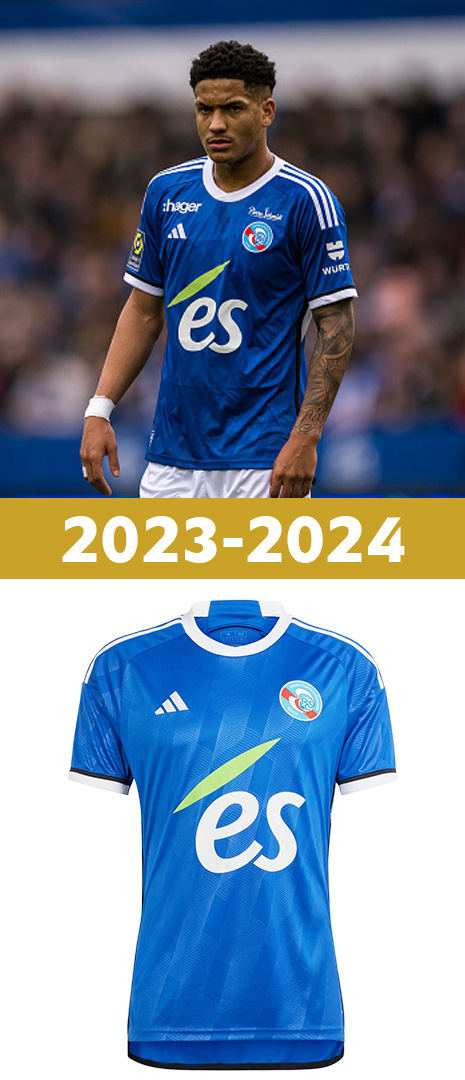 Maillot Domicile Racing Strasbourg 2023-2024