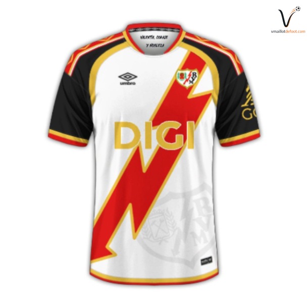 Maillot Rayo Vallecano 2026 2027 Domicile