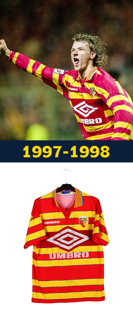 Maillot Domicile RC Lens 1997-1998
