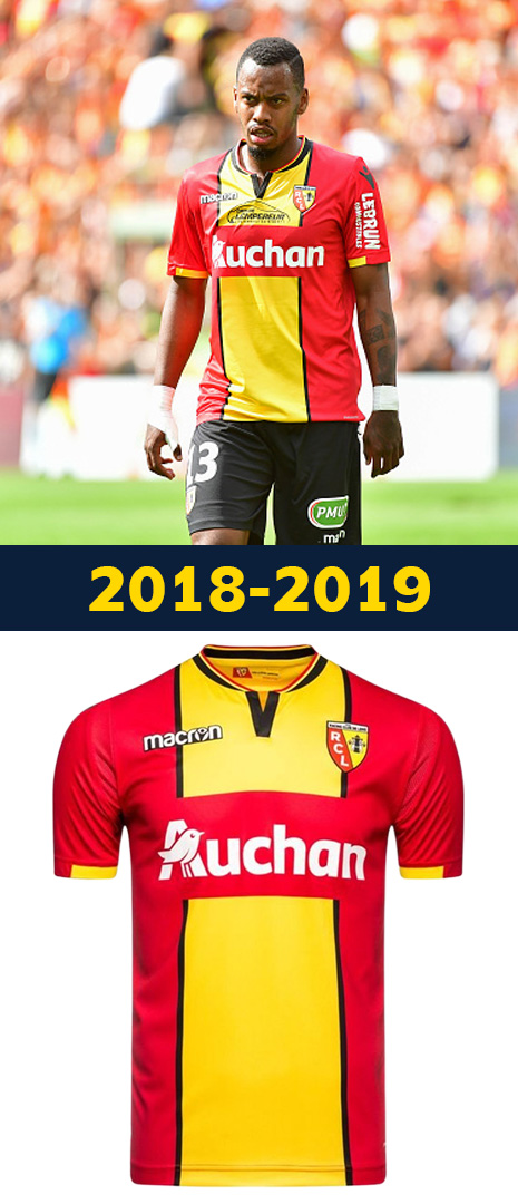 Maillot Domicile RC Lens 2018-2019