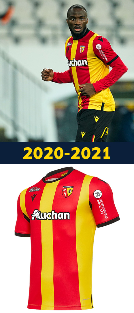 Maillot Domicile RC Lens 2020-2021