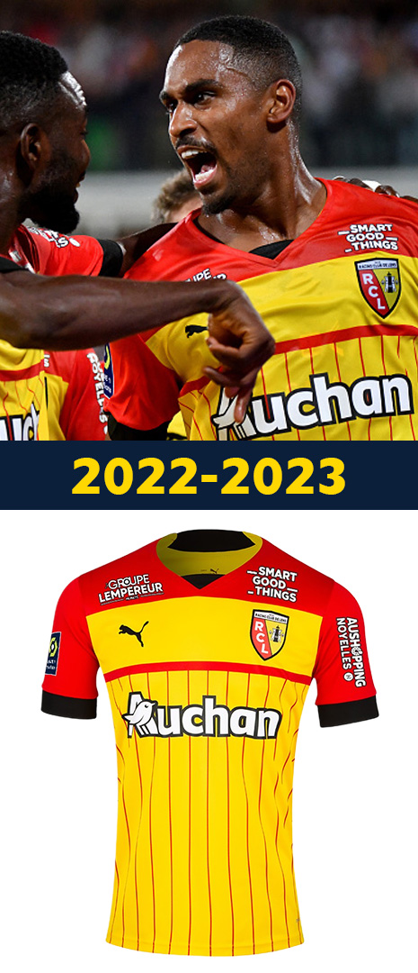Maillot Domicile RC Lens 2022-2023