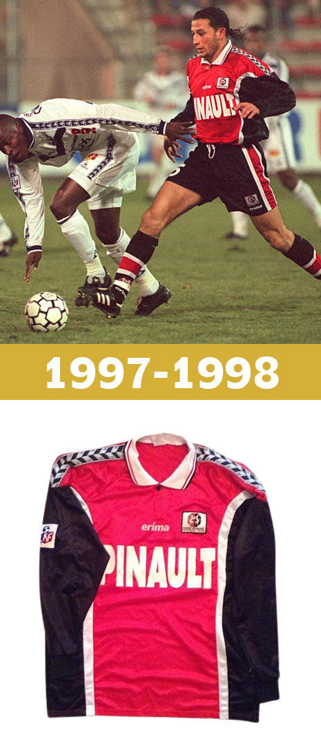 Maillot Domicile Stade Rennais 1997-1998