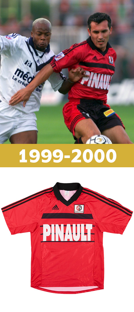 Maillot Domicile Stade Rennais 1999-2000