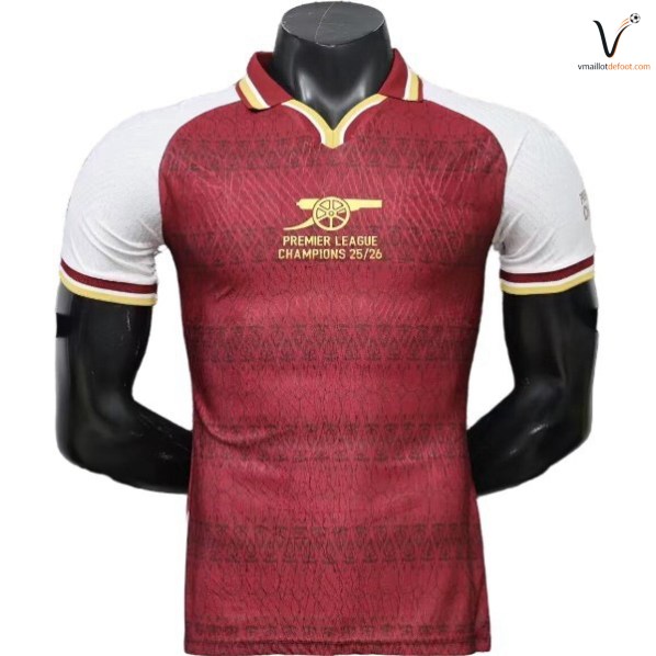 Maillot Arsenal 2026 2027 Special Joueurs rouge