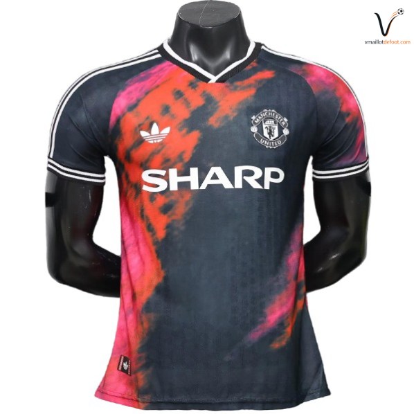 Maillot Manchester United 2026 2027 Special Joueurs rouge noir blanc