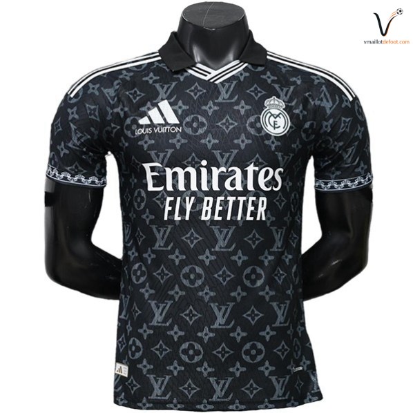 Maillot Real Madrid 2026 2027 Special Joueurs noir blanc