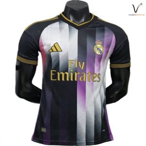 Maillot Real Madrid 2026 2027 Special Joueurs noir blanc pourpre