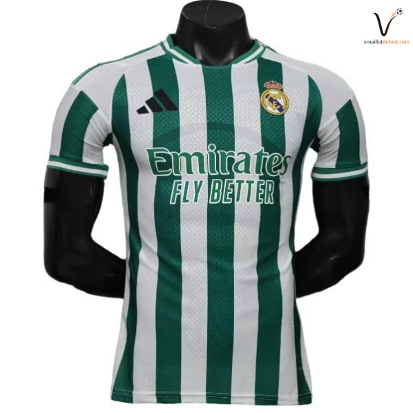 Maillot Real Madrid 2026 2027 Special Joueurs vert blanc