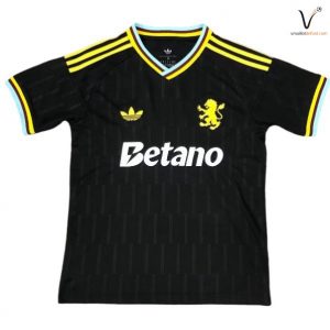 Maillot Aston Villa 2026 2027 Special noir jaune