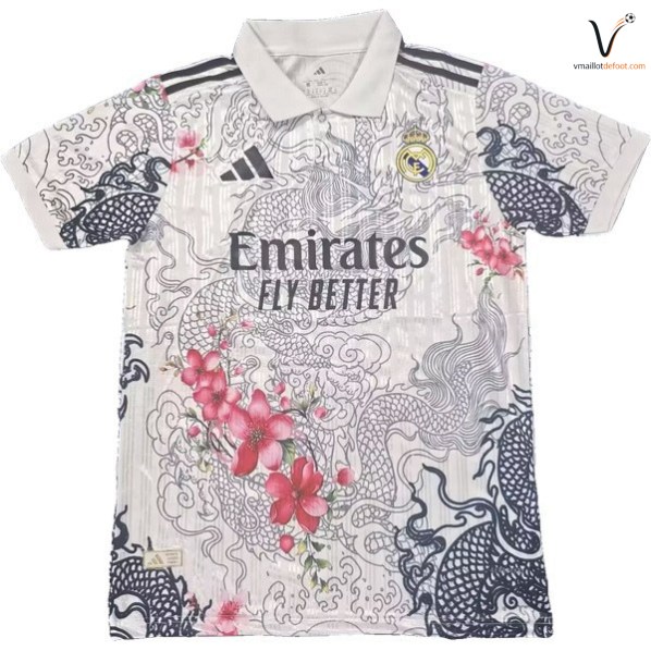Maillot Real Madrid 2026 2027 Special blanc noir rouge