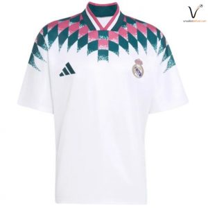 Maillot Real Madrid 2026 2027 Special blanc vert rose