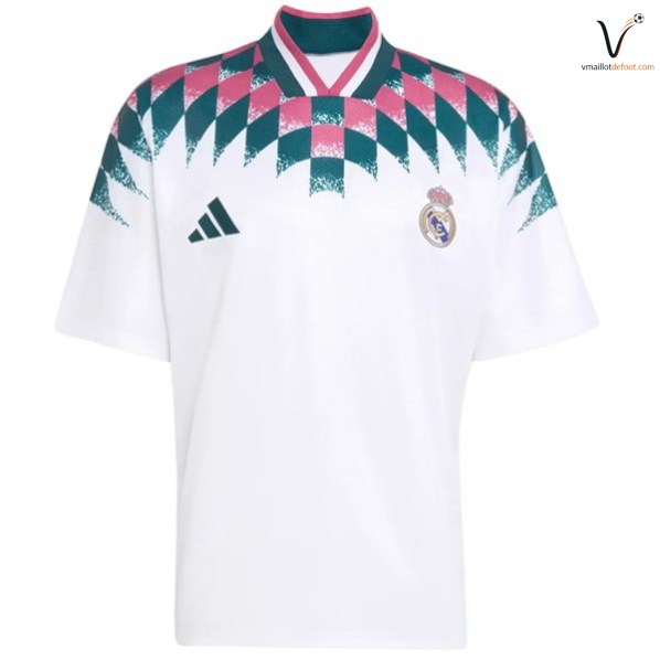 Maillot Real Madrid 2026 2027 Special blanc vert rose