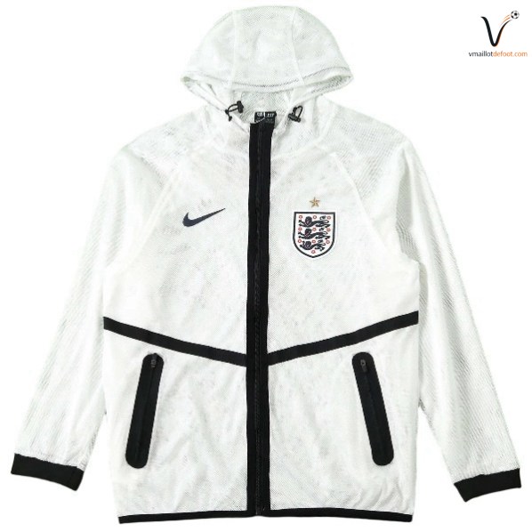 Survetement Angleterre Capuche 2026 2027 blanc