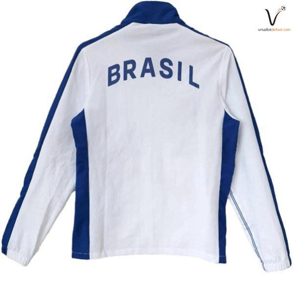 Veste de Survetement Brésil 2026 2027 bleu blanc – Image 2